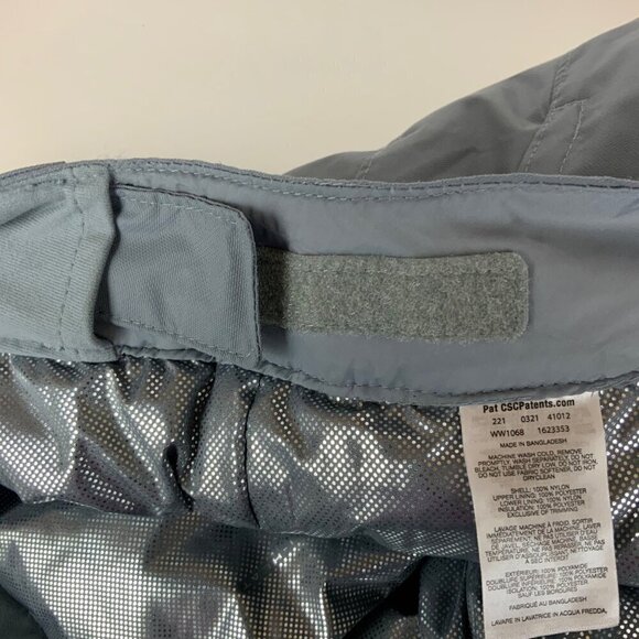 Columbia Womens Bugaboo Omni-Tech Omni-Heat Ski Pants 3X Regular Light Gray - Picture 8 of 9